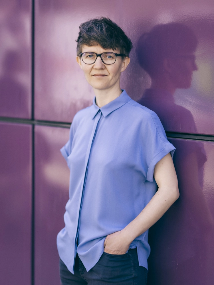 Portrait of Bérénice Hebenstreit by Christine Miess