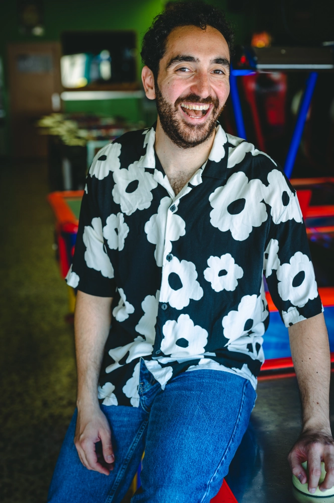 Portrait von Actor Johnny Mhanna by Volker Schmidt