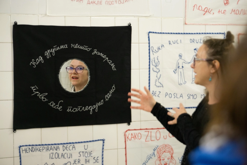 Portrait of Amalija Stojsavljević by Claudia Sandoval Romero