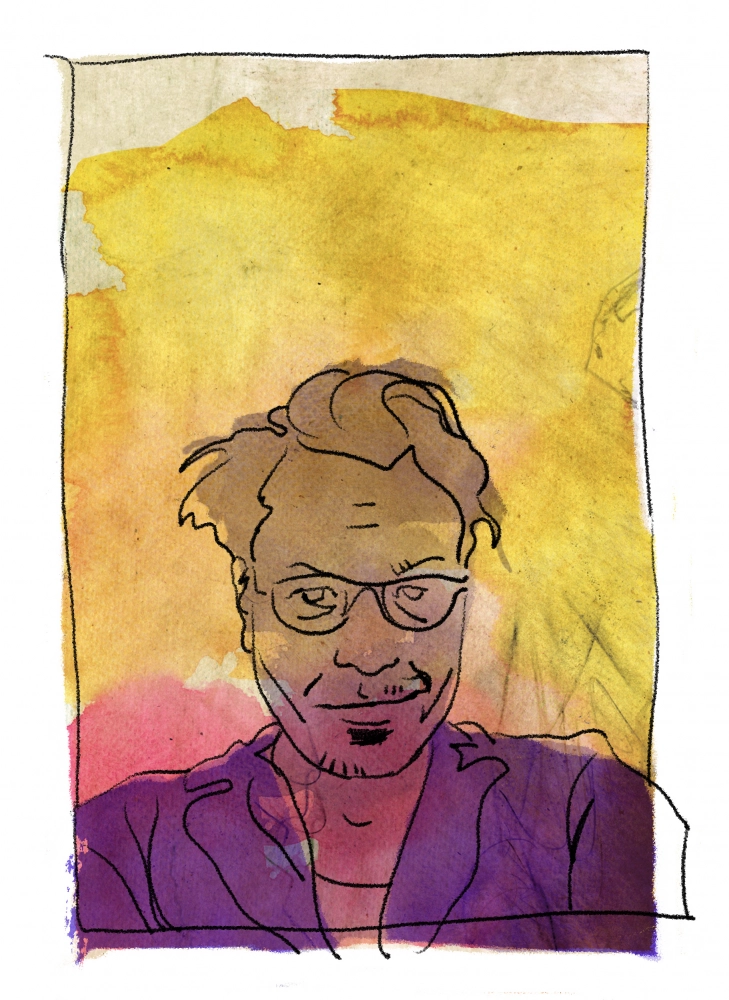 Illustration of Ivan Petrović by Boris Stanić