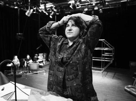 Portrait of Mana Samadzadeh by Moritz Wallmüller